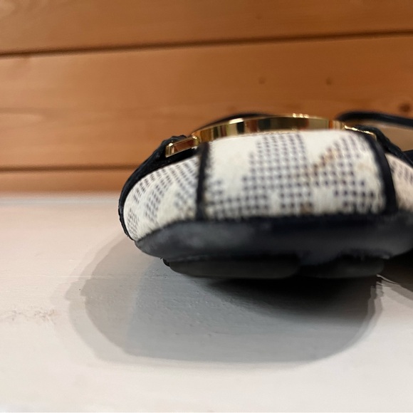 Michael Kors Navy and White Flats 7.5 - Picture 9 of 12